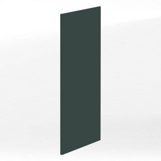 Joue de finition colonne L60 x H200 (2000x580) – Vert Pantone laqué mat