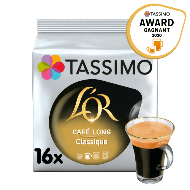 Capsule Tassimo L'Or Espresso Café Long Classic - 16 capsules